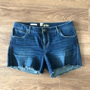 KUT frayed shorts